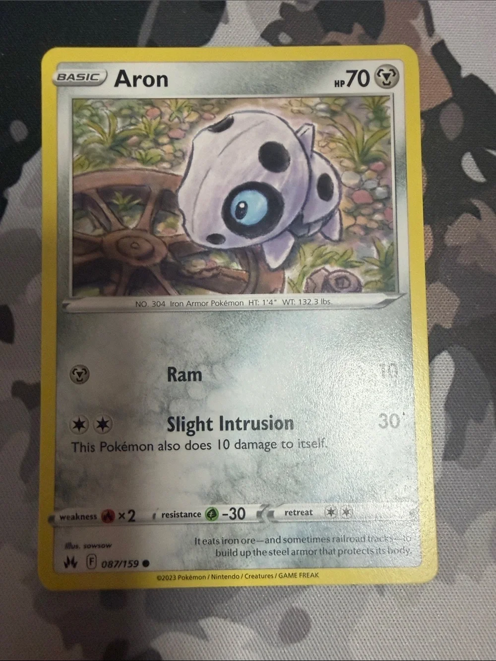 Aron & Lairon Evolution Lot | 3 Pokémon Cards | ✨5/$25✨